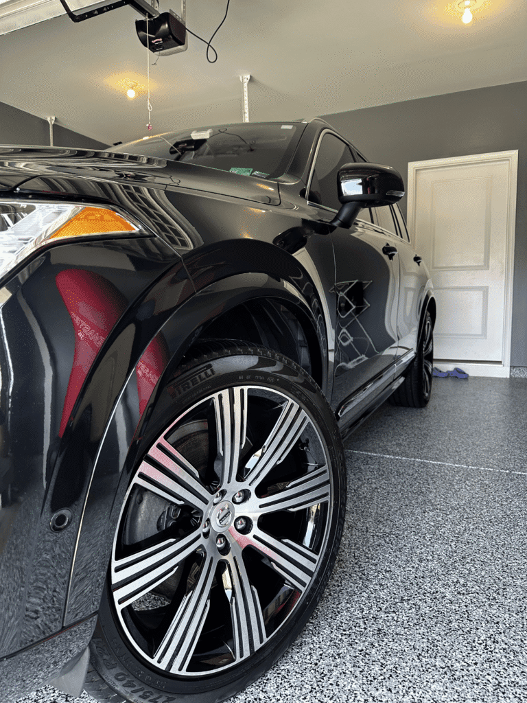 Mobile Detailing on the exterior of a car in Glen Allen