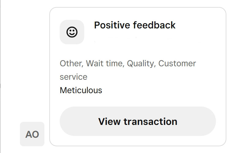 Mobile detailing review on square from a Williaamsburg Client