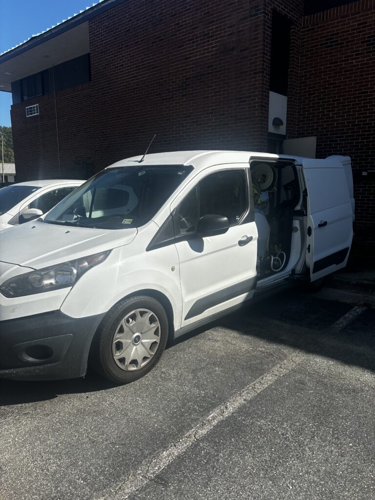 Commercial detailing Van in Newport News